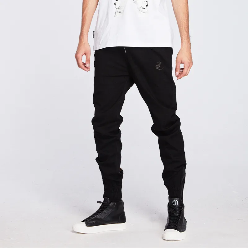 MIRACLE KILL Casual Pants Unisex Black-3
