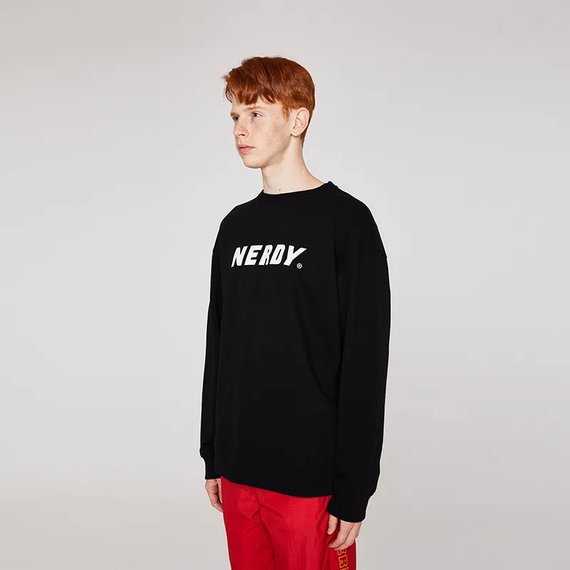 Nerdy Sweatshirts Unisex Black-3