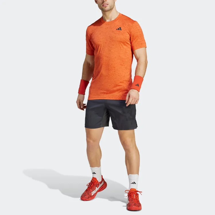 Adidas T Shirts Men Old Red-4
