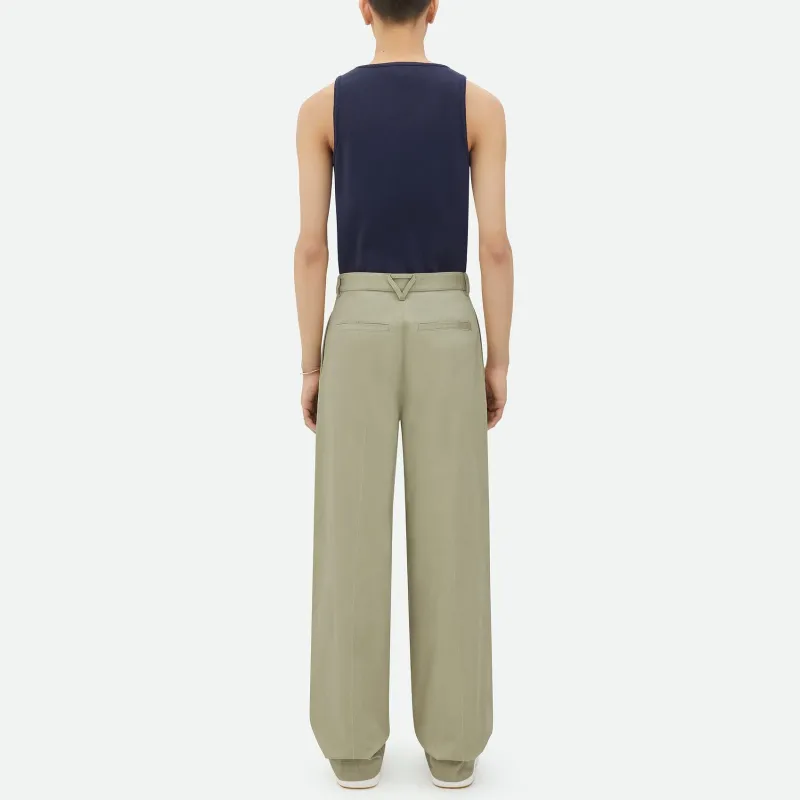 Bottega Veneta Casual Pants Men's Stone Gray-2
