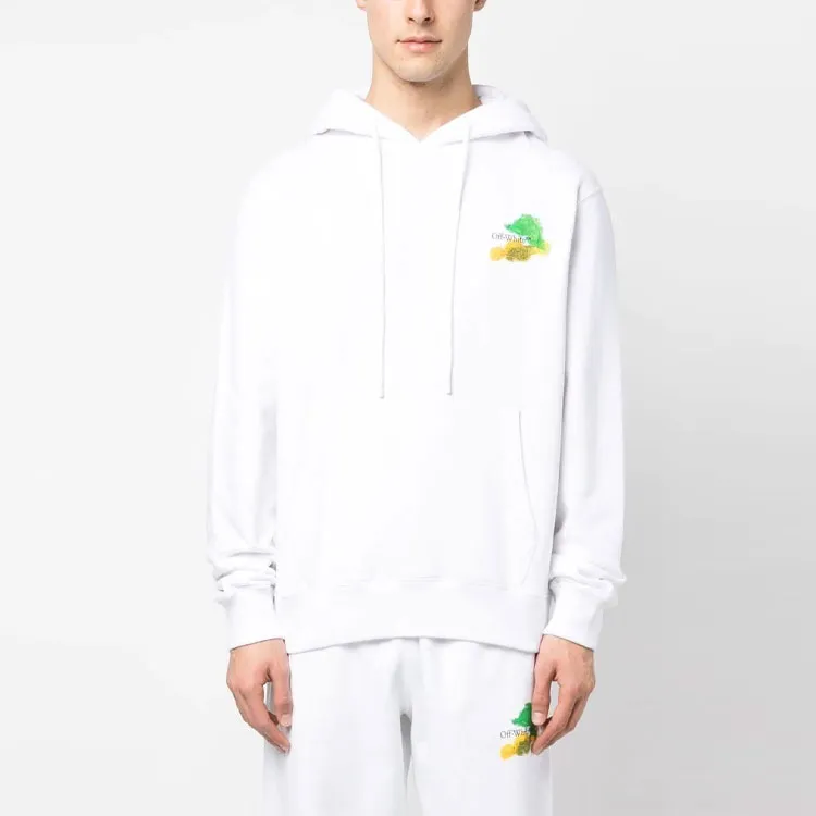 OFF WHITE Brush Arrow Slim Hoodie-1