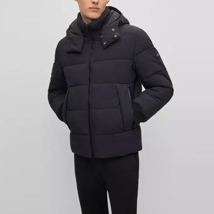 HUGO BOSS Puffer Jackets Men Black-2