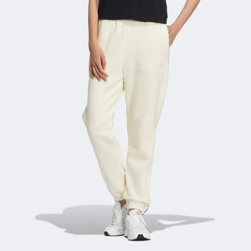 Adidas Originals Essential Knitted Sports Pants Women's Ecru-2
