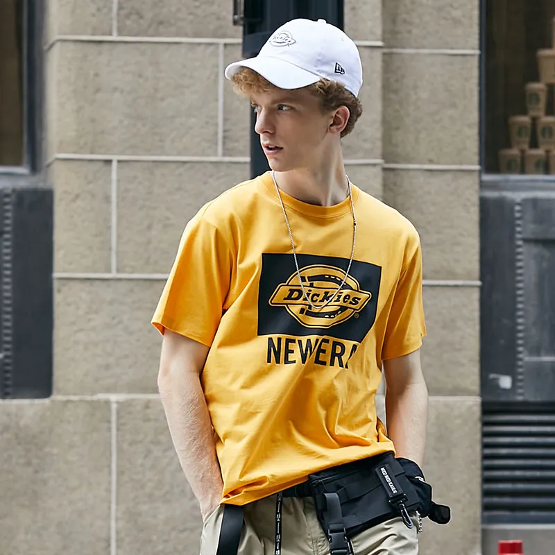 New Era X Dickies T Shirts Unisex Orange-6
