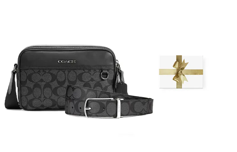 COACH Men Graham Crossbody Bag POIZON