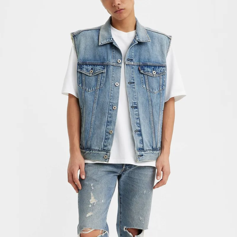 Levi's Relaxed Trucker Denim Vest-1