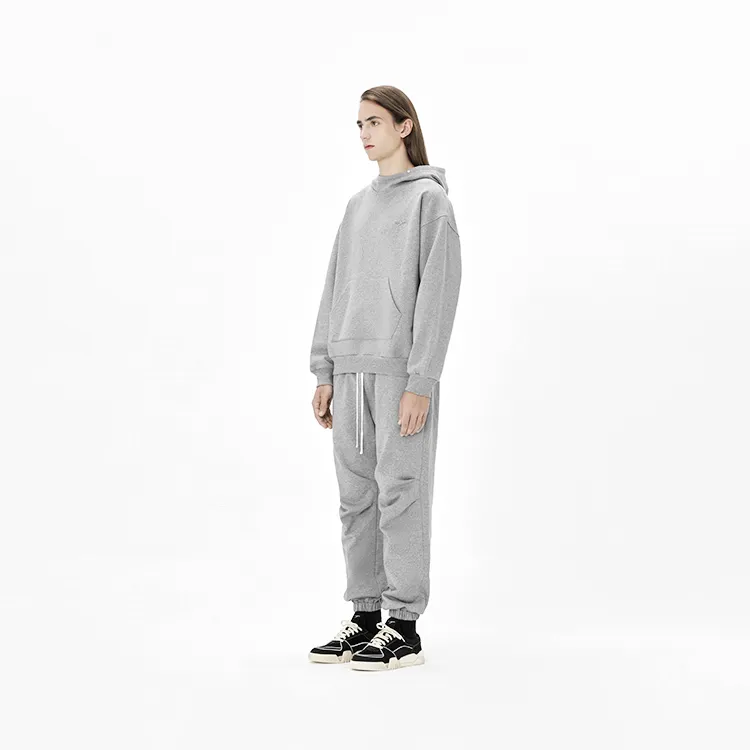 The Last Redemption Knitted Sweatpants Unisex Gray-4