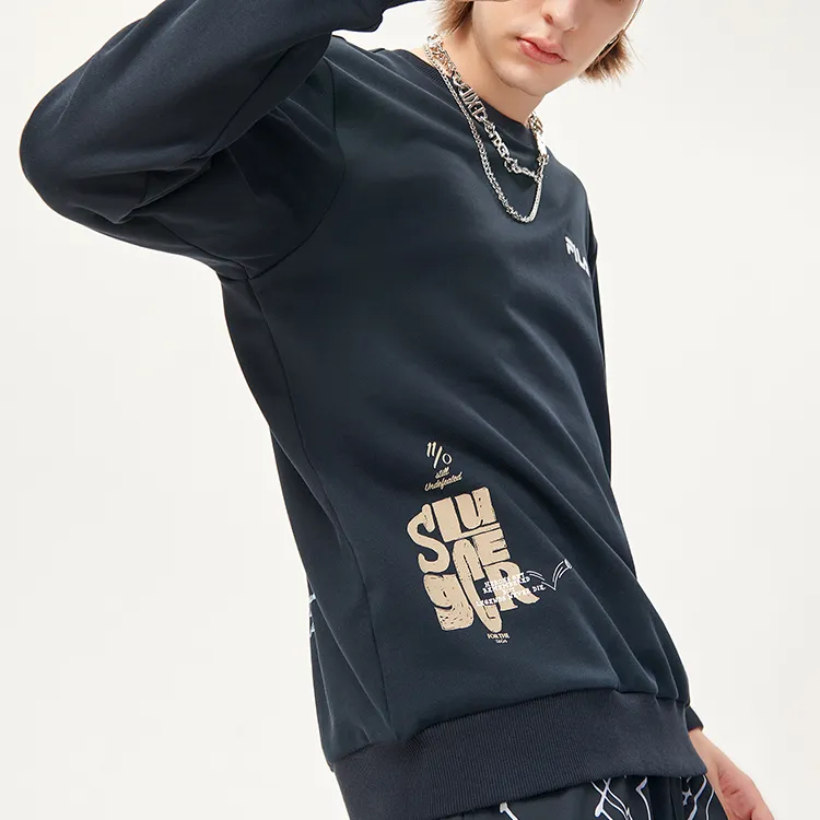 FILA FUSION BASKERBALL Sweatshirts Men Pitch Black-4