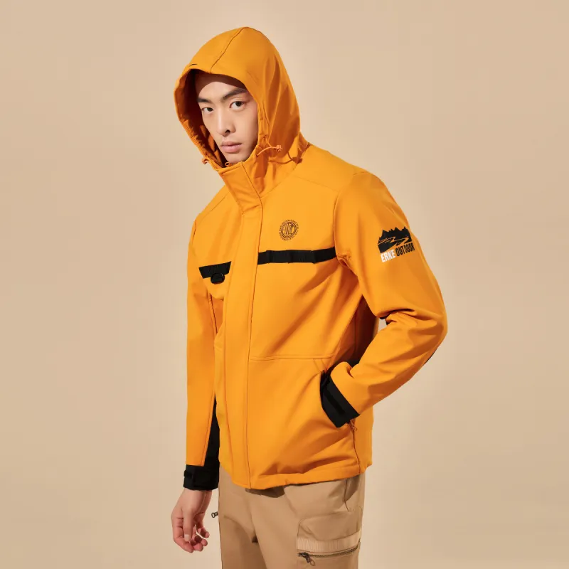 Erke Jackets Men Yardang Orange-7