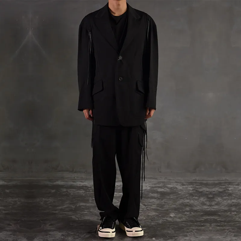 Yohji Yamamoto Business Suits Unisex Black-3