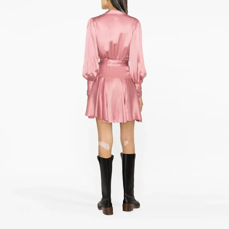Zimmermann Silk Wrap Minidress-2