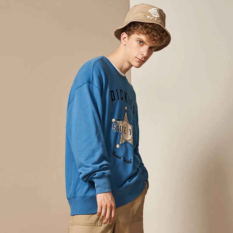 Dickies Sweatshirts Unisex Tile Varata Blue-3