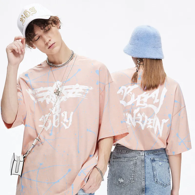 Boy London Heavyweight T Shirt Unisex Pink-3