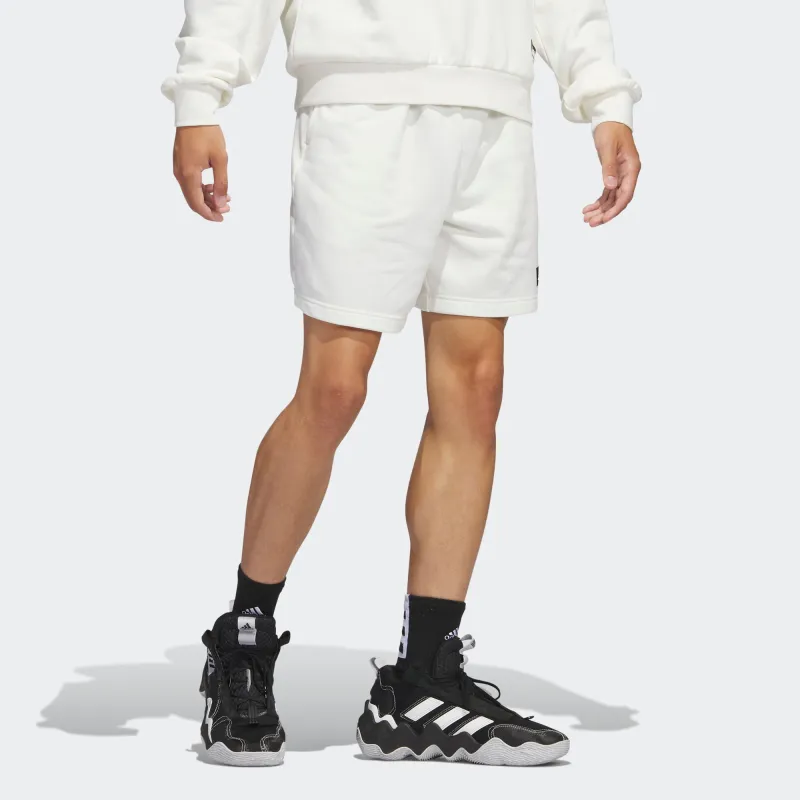 Adidas Basketball Shorts Men's Jade White-3