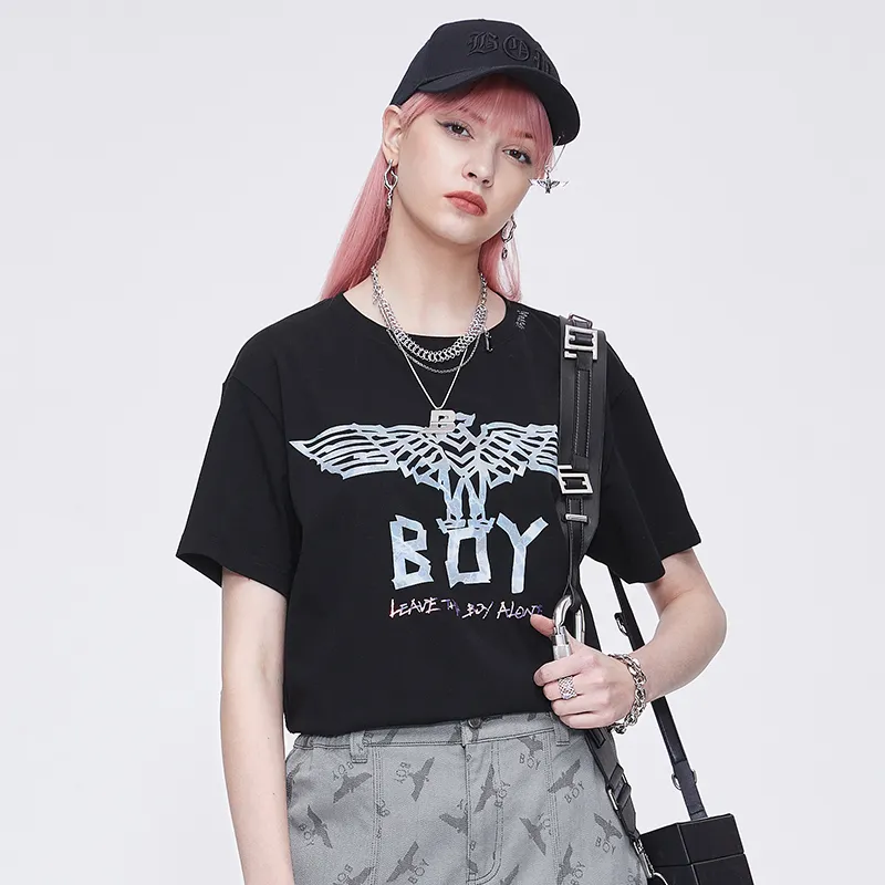Boy London SS21 T Shirt Unisex Black-3