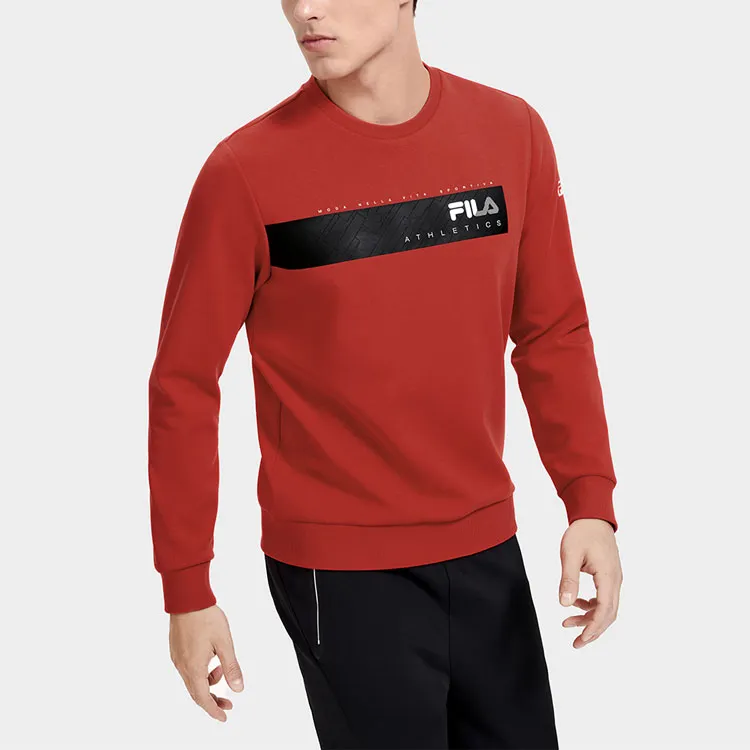 FILA Sweatshirts Men RD Red-4