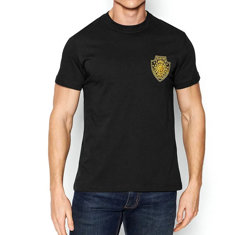 VERSACE JEANS COUTURE T Shirts Men Black-3