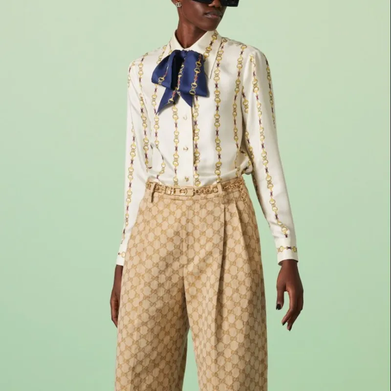 GUCCI Shirts Women's Yellow-2