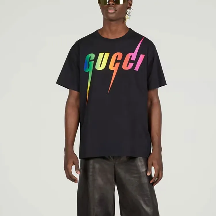 GUCCI T Shirts Men Black-3