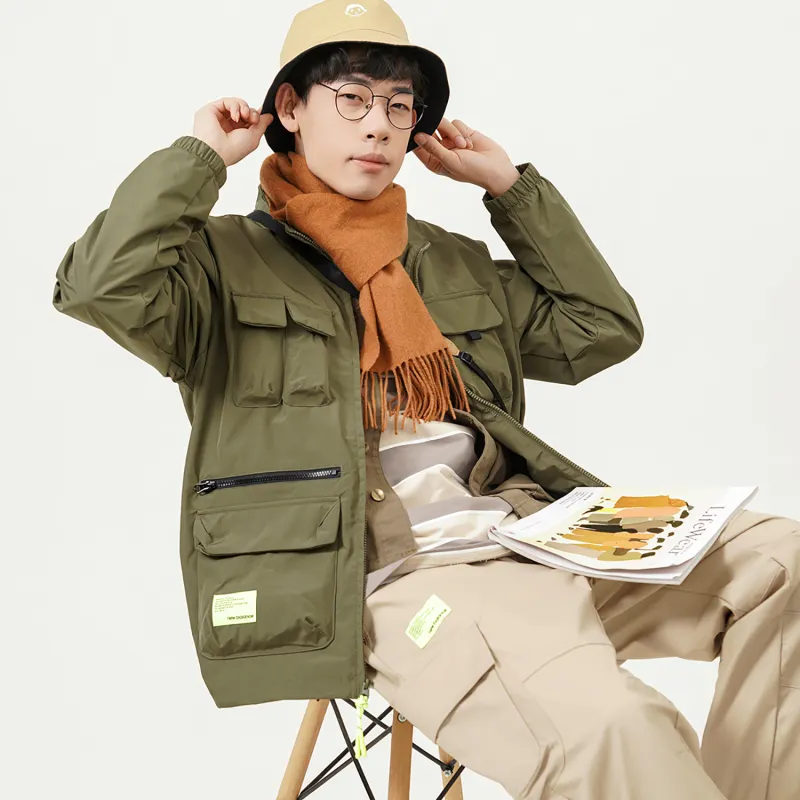 New Balance Jacket Men's Army Green-3