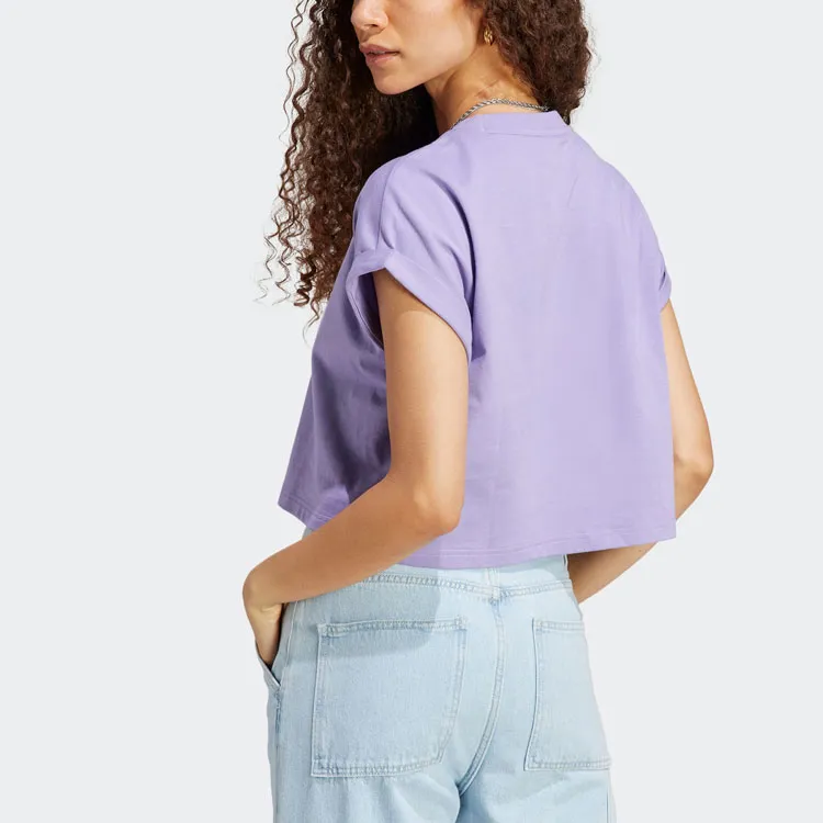 adidas originals Adicolor Classics Short Trefoil Tee 'Magic Lilac'-1