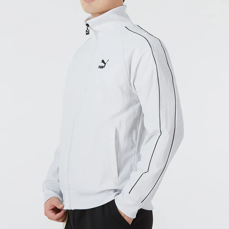 PUMA T7 Jackets Men White-4