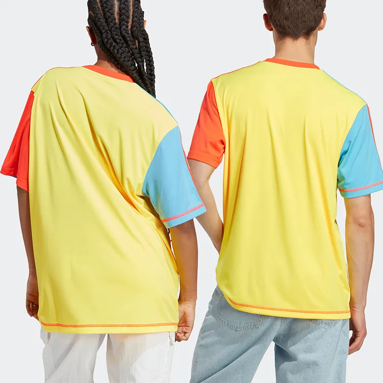 Adidas Sportswear Collection T Shirts Unisex Yellow-3