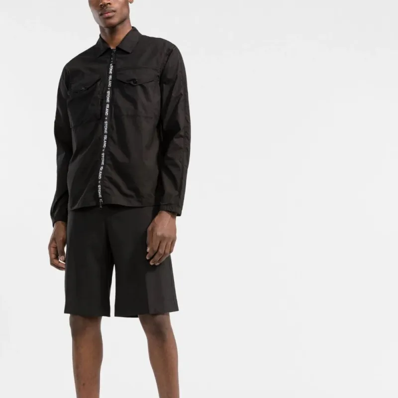 STONE ISLAND Jackets Men Black-1