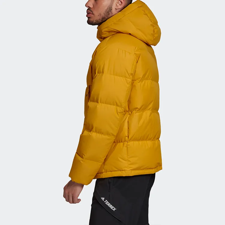 Adidas Xplr Puff Dwn J Down Jacket Winter Men's Jade White-3