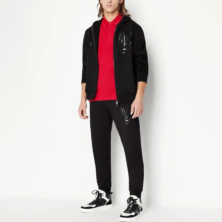 ARMANI EXCHANGE Polo Shirts Men Red-3
