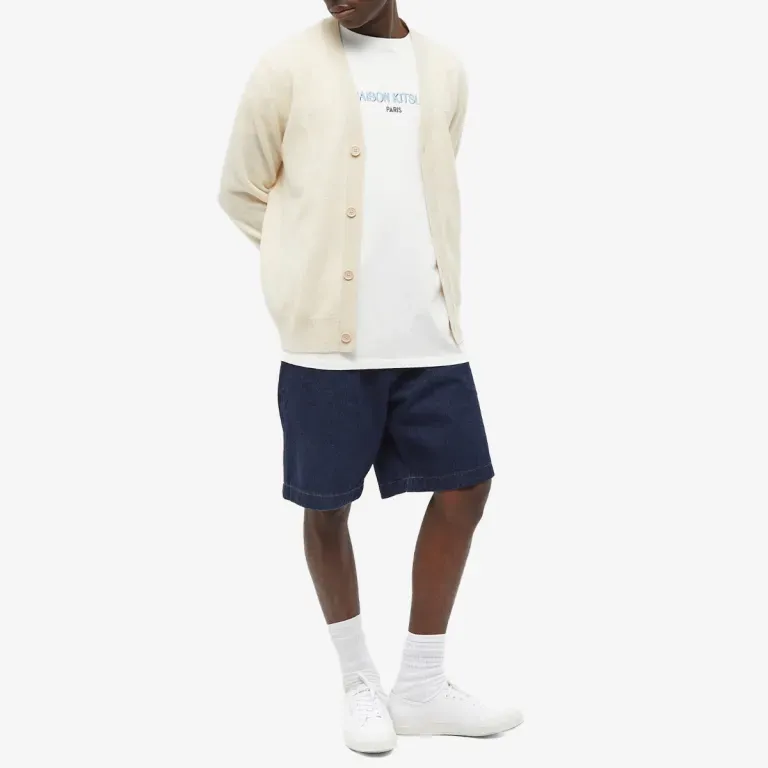 Maison Kitsune T Shirts Men White-1