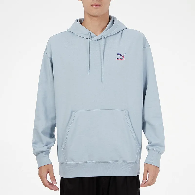 PUMA Sweatshirts Men Light Blue-2