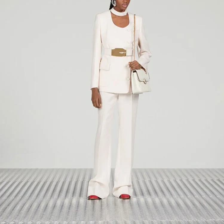 GUCCI SS23 Jacket Women's Ivory White-1