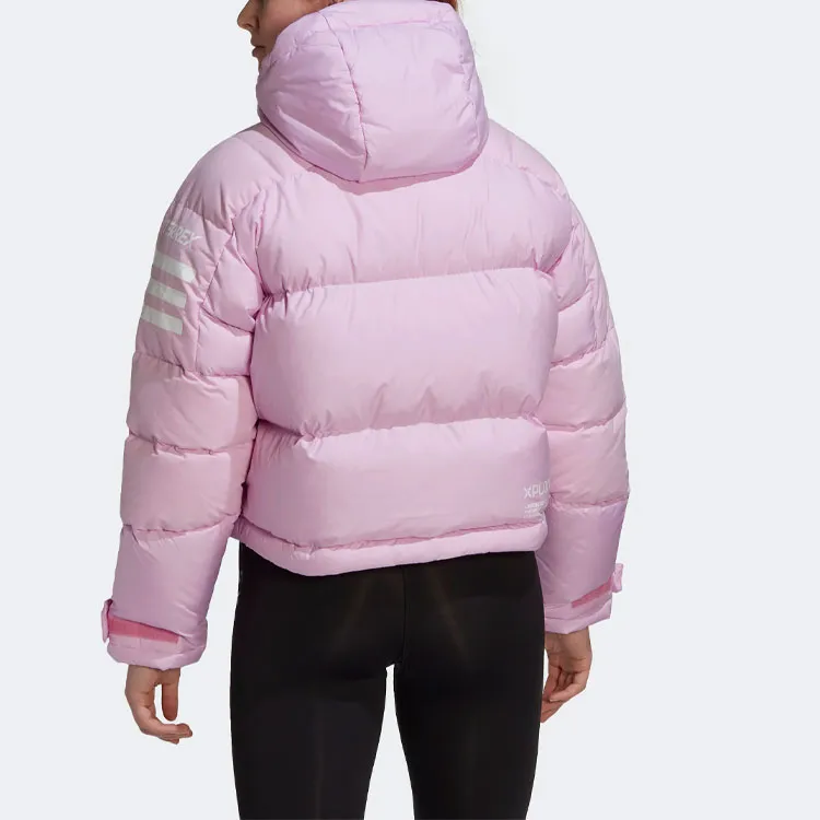 Adidas Down Jacket Women's Pink-2