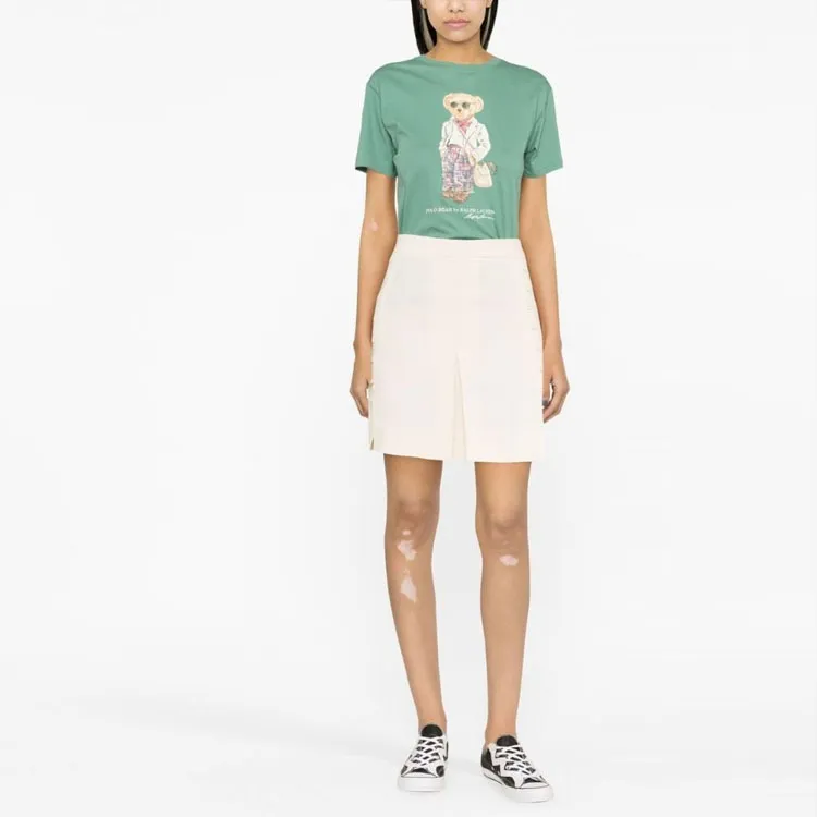 Polo Ralph Lauren SS23 Regular T Shirt Women's Green-1