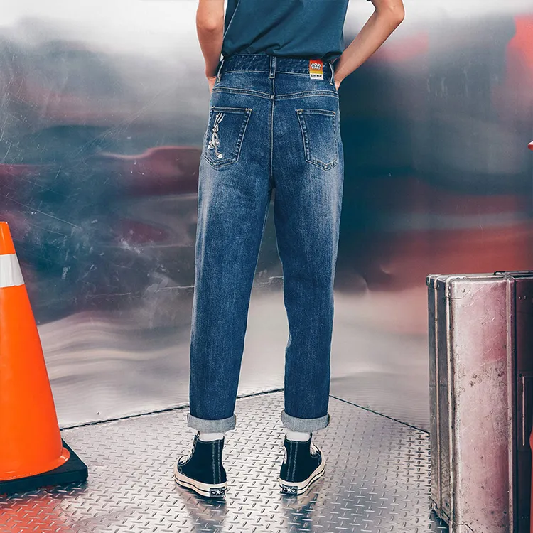 STAYREAL Looney Tunes Straight Jeans Unisex-3