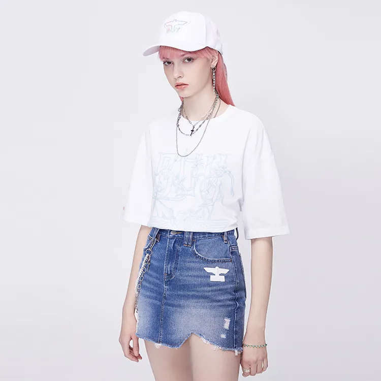 Boy London SS21 Straight T Shirt Unisex White-4