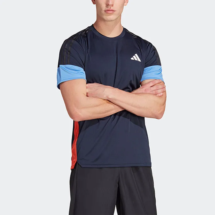 Adidas Training Colorblock 3 Stripes Tee-2