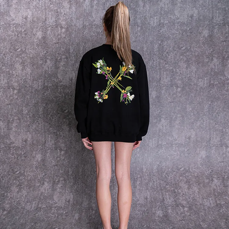 OFF WHITE Sweatshirt Women's Black-2