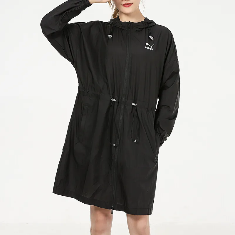 PUMA Trench Coats Women's Black-2