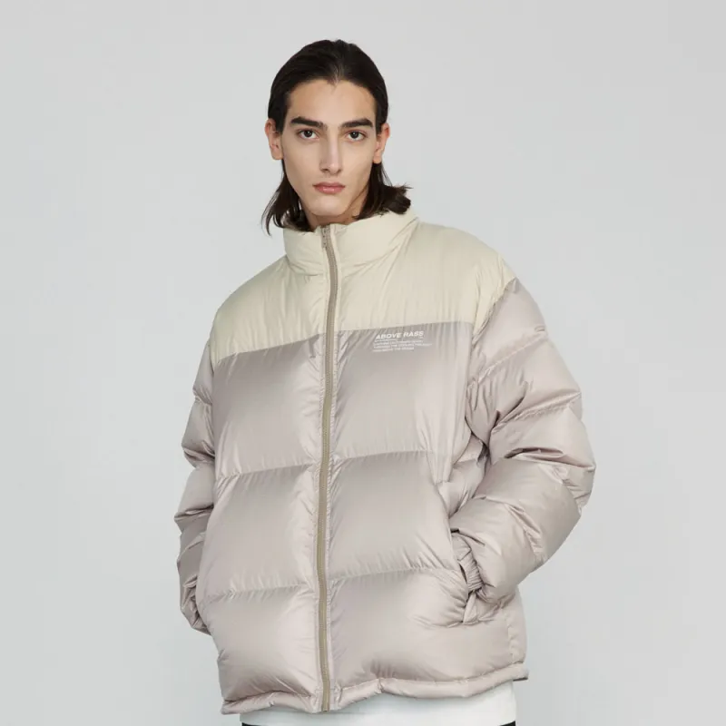 RASS Stand Collar Loose Fit Down Jacket Unisex-7