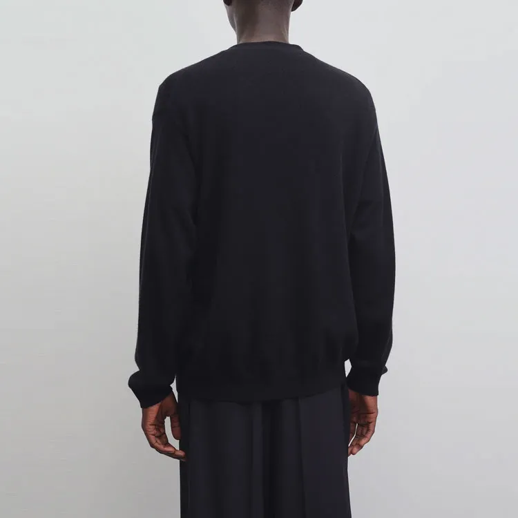 THE ROW Sweaters Men Black-3