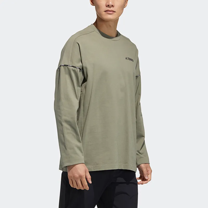 Adidas Sweatshirts Men Army Green-2