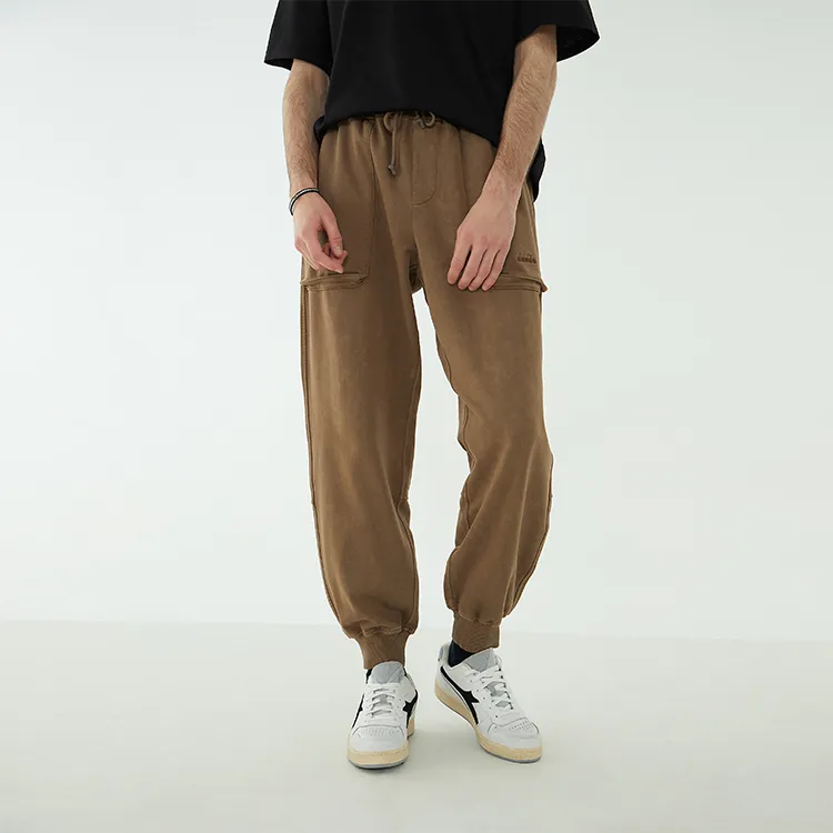 Diadora Jogger Sports Pants Unisex Dark Brown-2