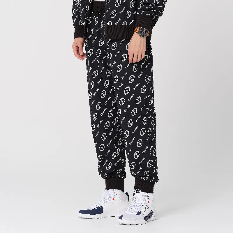 SPALDING Jogger Sports Pants Unisex Black-4