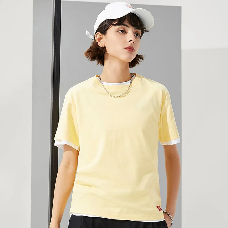 Dickies T Shirt Unisex Light Burnt Yellow-2