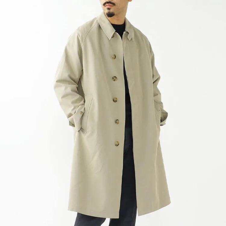Beams Trench Coats Men Beige-3