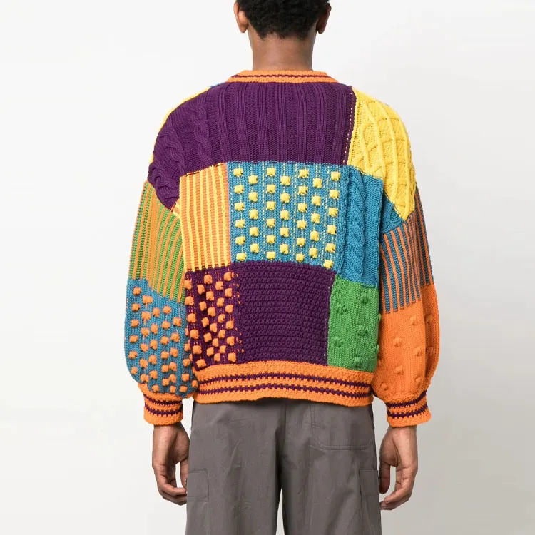 KENZO Paris Psychedelic Cable Jumper-4