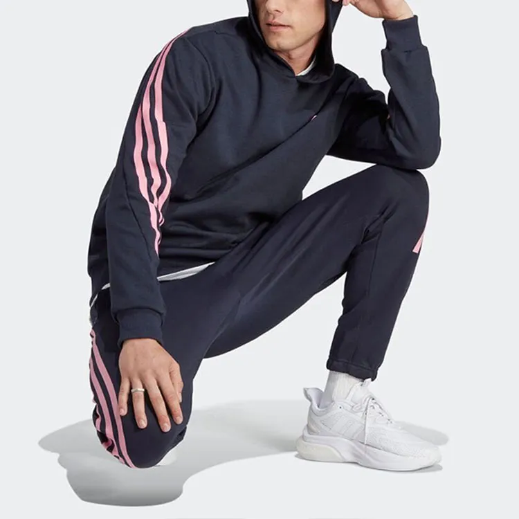 Adidas Sweatshirts Men Dark Blue-3