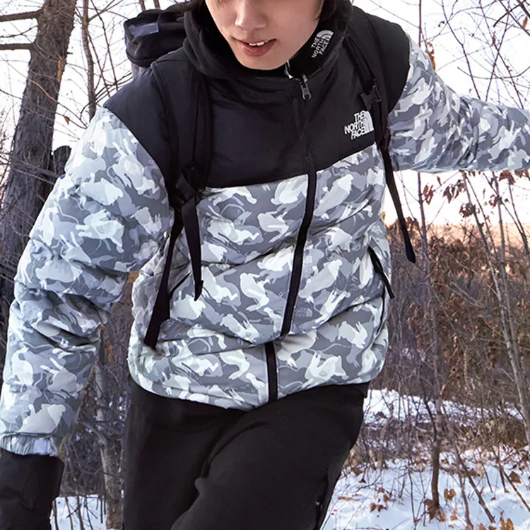 THE NORTH FACE Down Jacket Unisex Gray-1